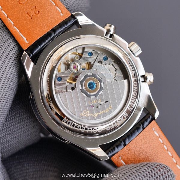 Swiss Quality Longines Master Moon Phase 40 Watch Citizen Black Dial 3