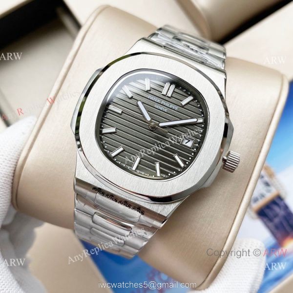 Swiss Quality Patek Philippe Nautilus 5711 Citizen 8215 Stainless Steel Blue Watches 3