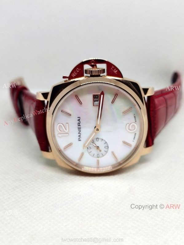Clone Panerai Luminor Due PAM01280 Watch 38mm Rose Gold 3