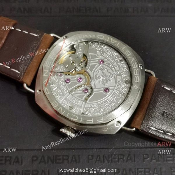 Faux Radiomir Panerai Watch 45mm Engraving Watch Case 3