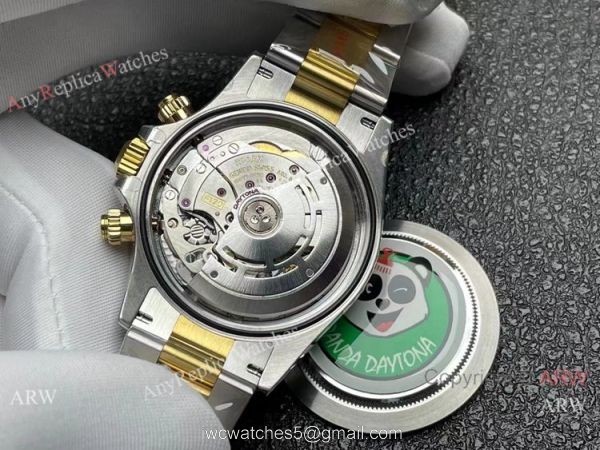 Better Factory BTF Cal.4130 Rolex Daytona 40mm Two Tone Black Watch 3