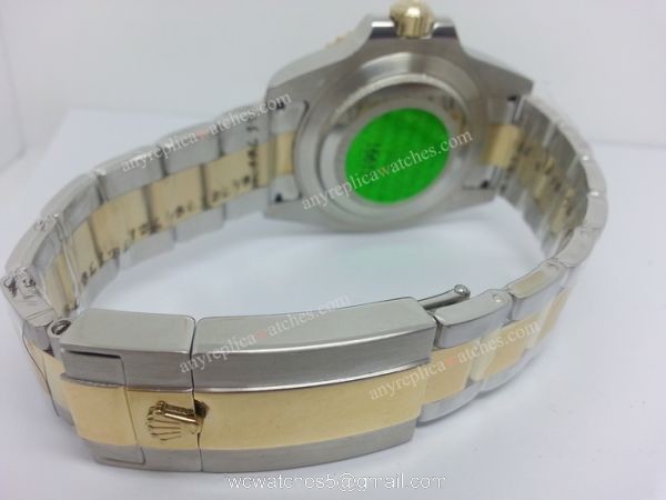 Replica Rolex GMT Master II Watch 2-Tone Black Ceramic Fast Shipping 4