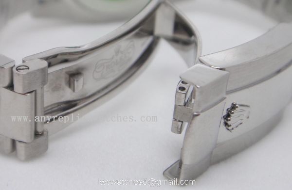 Rolex Milgauss Stainless Steel White 40MM Replica Watches 4