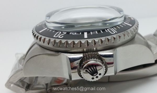 Clone Swiss 2836 Rolex Deepsea Challenge For Sale 51mm SS Black 4