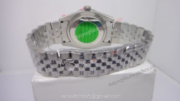 Rolex SS Jubilee Silver Diamond Men Datejust Watch 4