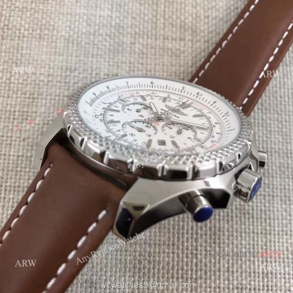 Breitling 1884 Bentley Motors T Chronograph Blue Subdials Watch 4