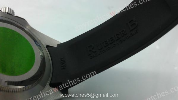 Rolex GMT-Master II Black Rubber band Man Watch 4
