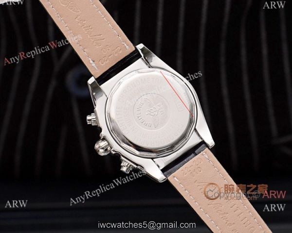 Fake Breitling Chronomat Chronograph Watches White Face 4