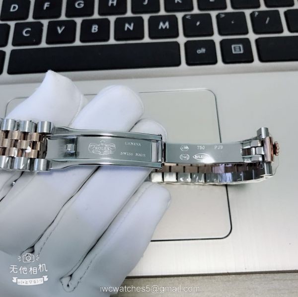 High Quality Rolex Datejust Jubilee Watch Rose Gold Face 40MM Mens 4