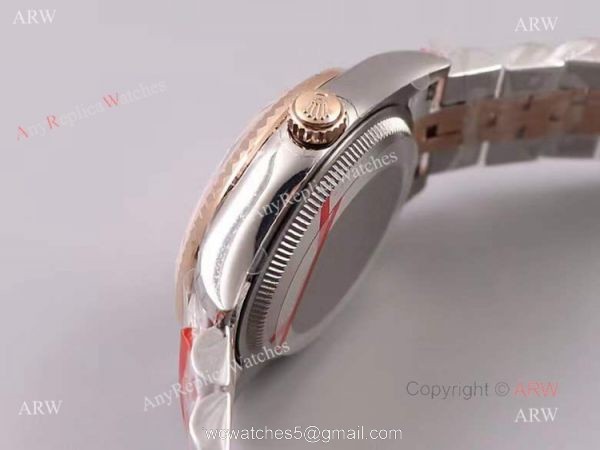 (TWF) New Rolex Datejust 31 Rhodium Diamond Dial Swiss Replica Watch 4