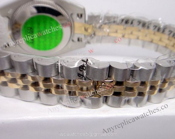Replica Rolex lady Datejust Watch 2-Tone Jubilee 26mm Watch 4