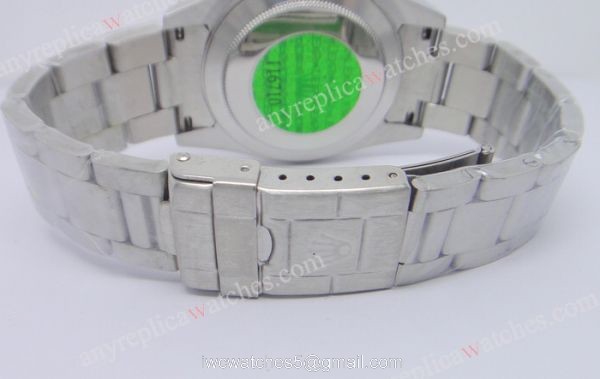 COPY ROLEX GMT MASTER II GREEN BEZEL BLACK DIAL WATCH 4