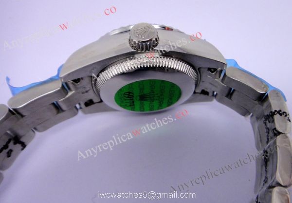 Replica Rolex Datejust Men Watch SS Black Sunburst Dial 4