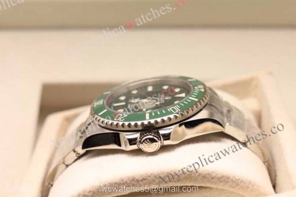 Green Face Rolex Replica Submariner Watch Swiss Eta 2836 Movement 4