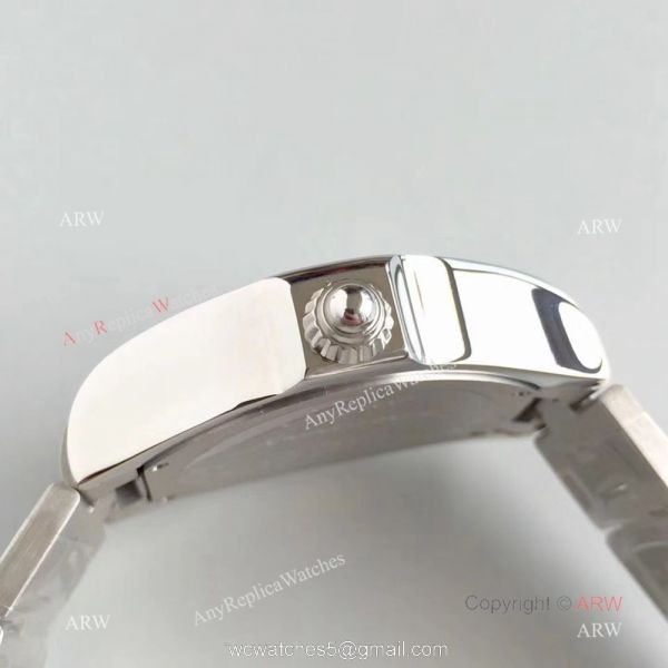 Swiss Grade Cartier Roadster ETA 2892 Stainless Steel Watch Replica 4