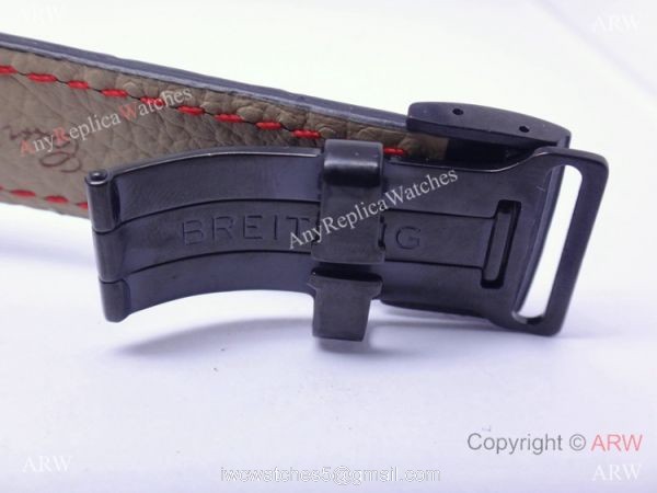 Replica Breitling Watch: Chronometre Certifie 1000m Black &038; Red Chronograph 4