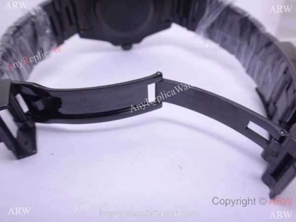 New Style Replica Rolex Submariner Watch Black Case &038; Blue Markers 4