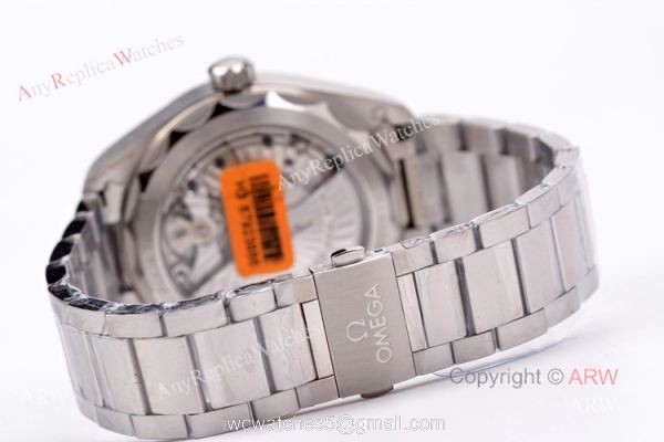 New Omega Aqua Terra Worldtimer Blue Dial 43mm Swiss Replica Watches From VS Factory 4