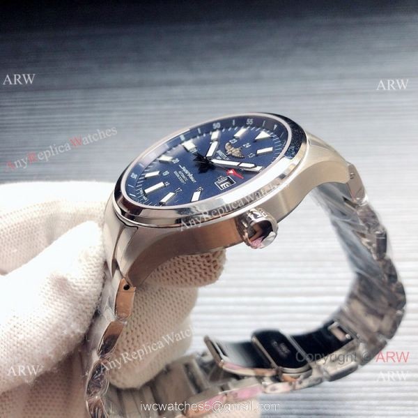 Breitling Superocean Steel Automatic Replica Watch Blue Dial 4