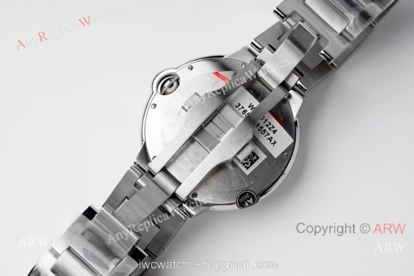 1-1 Best Edition AF Factory Ballon Bleu Cartier Copy Watch Stainless Steel 42mm 4
