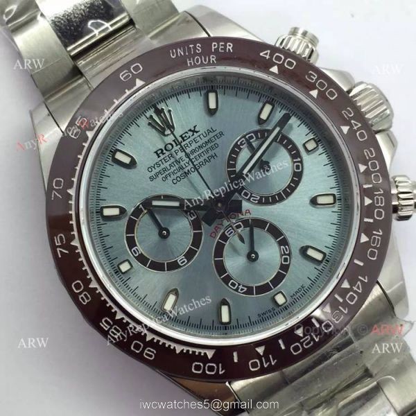 JF Factory Rolex Daytona 50th Anniversary Replica watch Ice Blue Dial 4