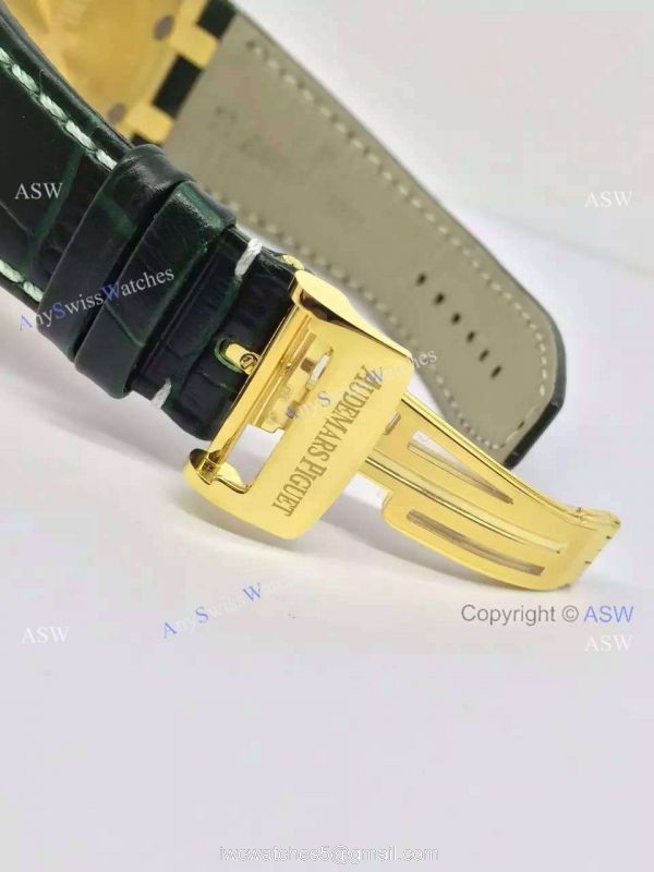 Swiss Audemars Piguet Royal Oak Offshore Monte Napoleone Gold Replica watch 4