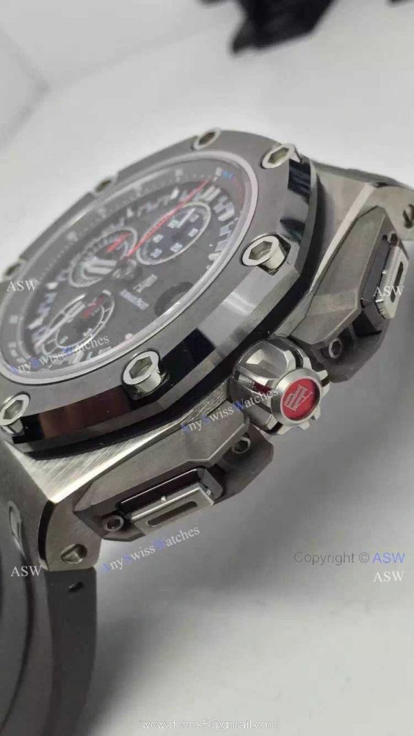 Swiss 3126 Audemars Piguet Michael Schumacher Black Dial Watch 4