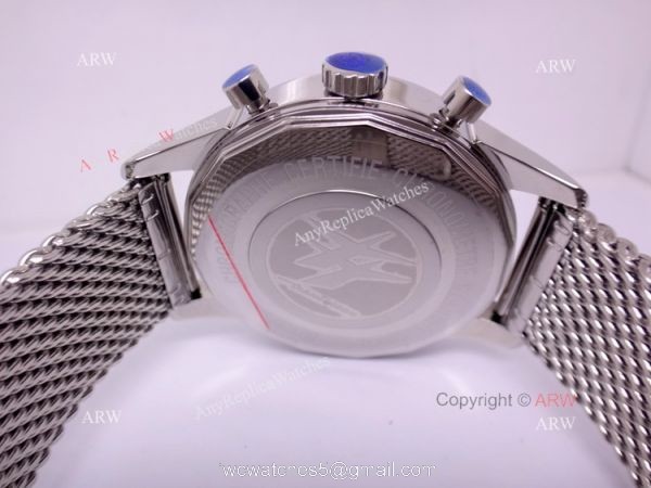 Breitling Transocean Replica Watch Breitling Transocean Blue Dial Stainless Steel 4