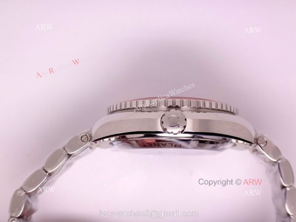 Swiss Replica Omega Seamaster Co-Axial Watch SS Orange 4