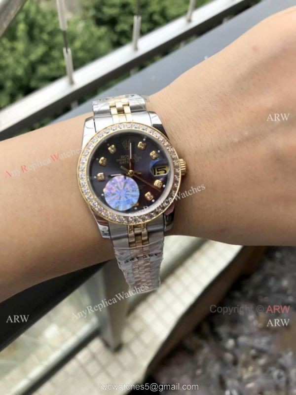 31mm Rolex Datejust Jubilee Diamond Watches Rolex 16233 Fake For Sale 4
