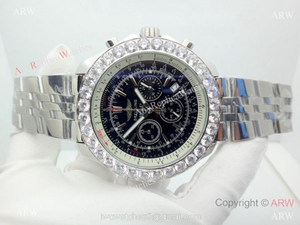 Replica Breitling For Bentley Motors Diamond Bezel Watch For Sale 4