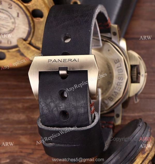 Panerai New Copy Luminor Submersible Power Reserve Bronzo watch 4
