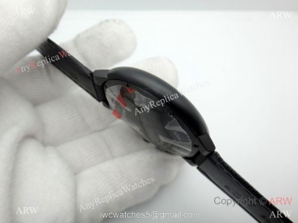 Cartier Ballon Bleu Black ADLC Case Wristwatch Newest Replica 4