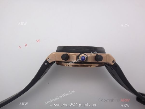 Audemars Piguet Royal Oak Offshore Replica Watch Rose Gold Red 8 Dial 4