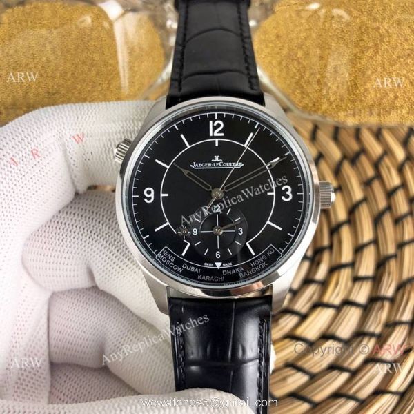 Copy Jaeger-LeCoultre Master Geographic Silver Dial watches 4