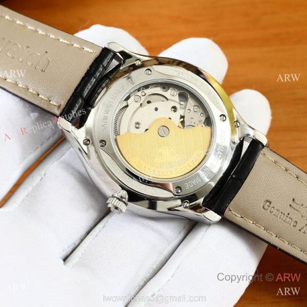 Jaeger-LeCoultre Master Date White Dial Gold Watch 2019 Replica 4
