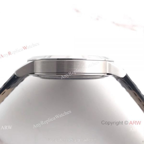 Montblanc Meisterstuck Date Automatic White Dial SS Replica Watch 4