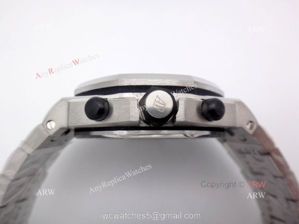 Audemars Piguet Replica Watch Black Chronograph Stainless Steel 4