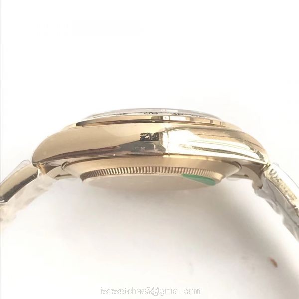 Rolex AR Factory Daytona Green Dial Yellow Gold Watch (904L SS) 4