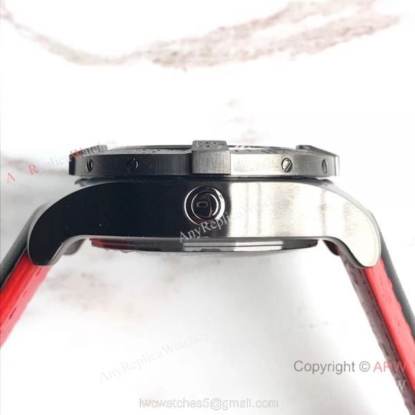 Replica Swiss Breitling Avenger 2 Seawolf Watch Black Arabic Dial 4