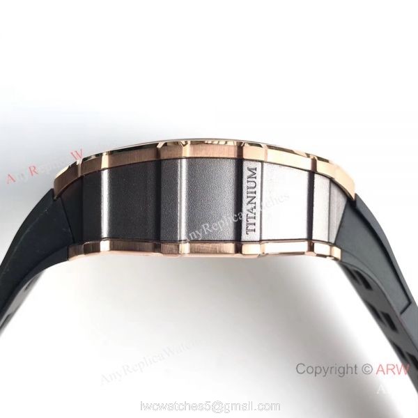 KV Factory Swiss Richard Mille RM 11-03 Flyback 7750 Watch Skeleton Dial Black Rubber 4