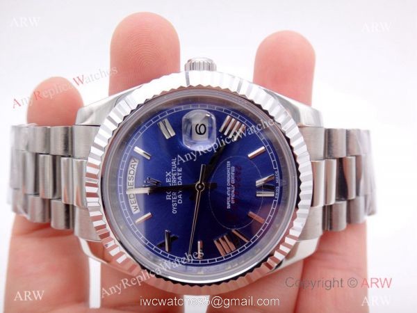 High Quality Replica Rolex Day-Date New Faceted Roman Numerals 4