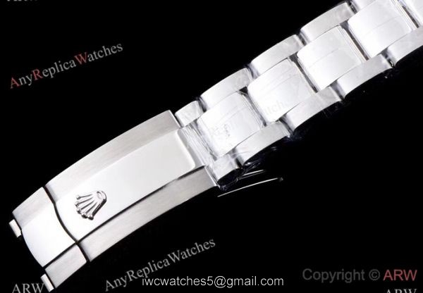 AR Factory Swiss ETA3135 Copy Rolex Datejust 904L Steel White Face Watch 4
