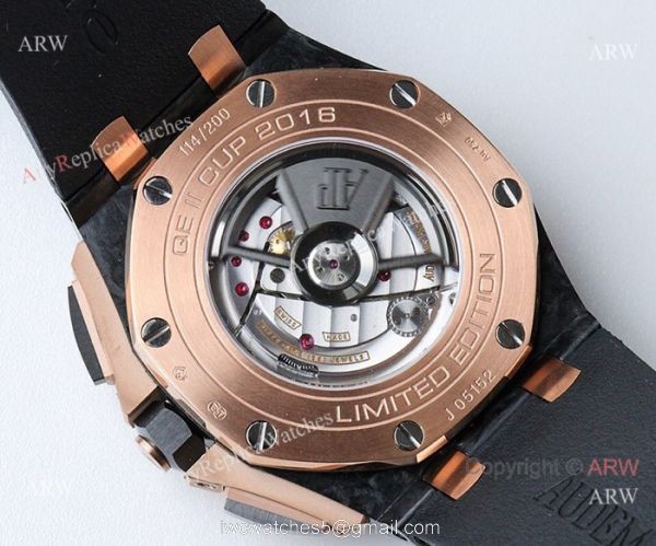 JF AUDEMARS PIGUET 26400 CAL.3126 44MM ROSE GOLD CASE WATCH 4