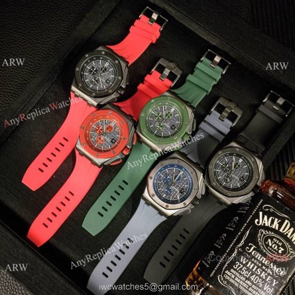 Fake Audemars Piguet Royal Oak Offshore Chrono Watches Red Version 4