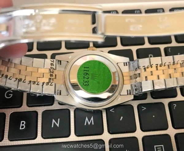 High Quality Rolex Datejust Two Tone Jubilee Band 36mm Watch 4