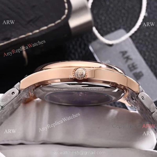 High Quality Audemars Piguet Two Tone Rose Gold White Face Watch 4