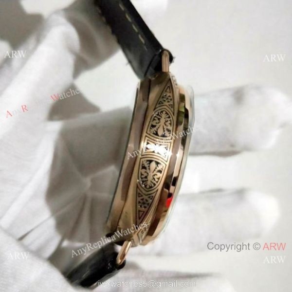 Copy Panerai Radiomir Firenze Rose Gold 47MM Watch PAM604 4