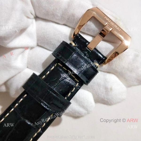 New Copy Panerai Luminor Due Rose Gold Gray Dial -PAM00908 Luminor Watches 4