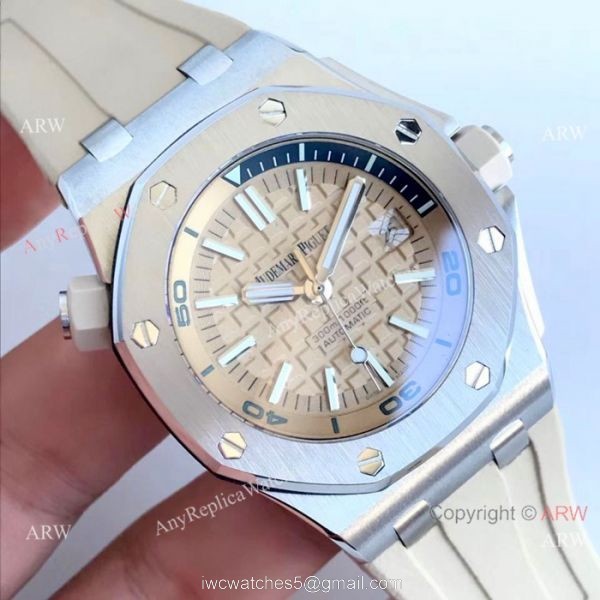 Copy Audemars Piguet Copy Royal Oak Offshore Diver GRAY Watch 2019 New Style 4